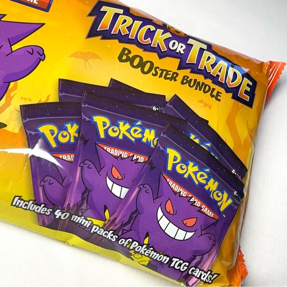 Pokemon Trading Cards TCG Trick Or Trade BOOster 40 Mini Packs Bundle New Sealed - Picture 6 of 16